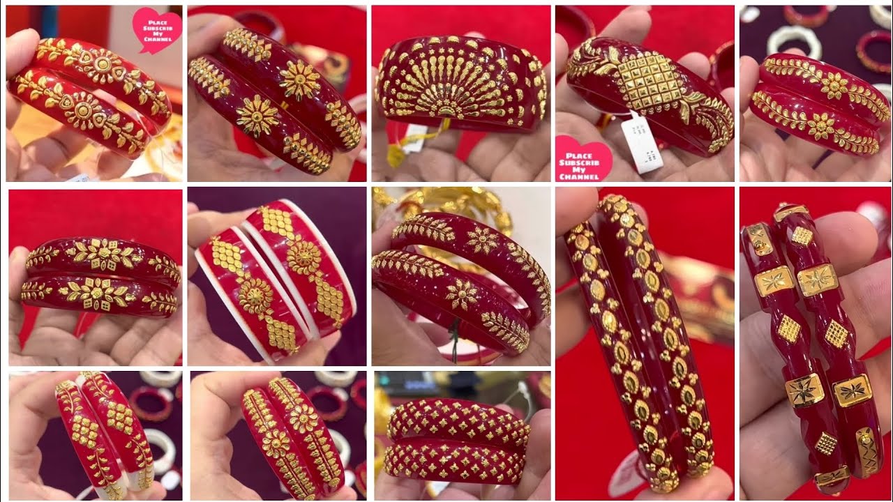 Buy Traditional Surreal Pola Gold Bangles | Karuri Jewellers